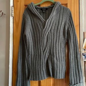 Express Hooded Pullover Sweater